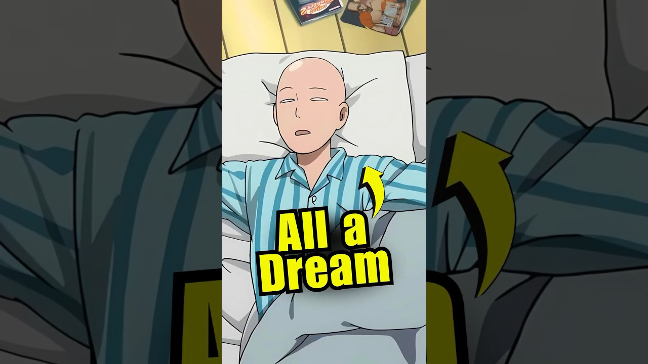 The Darkest One Punch Man Theory 😨 #animeanxiety #onepunchman