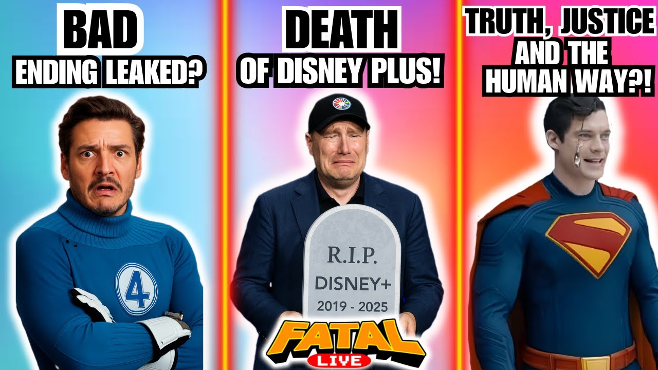 The DEATH of Disney+ News | Fantastic Four Test Screening Booed? | Superman Budget Revealed