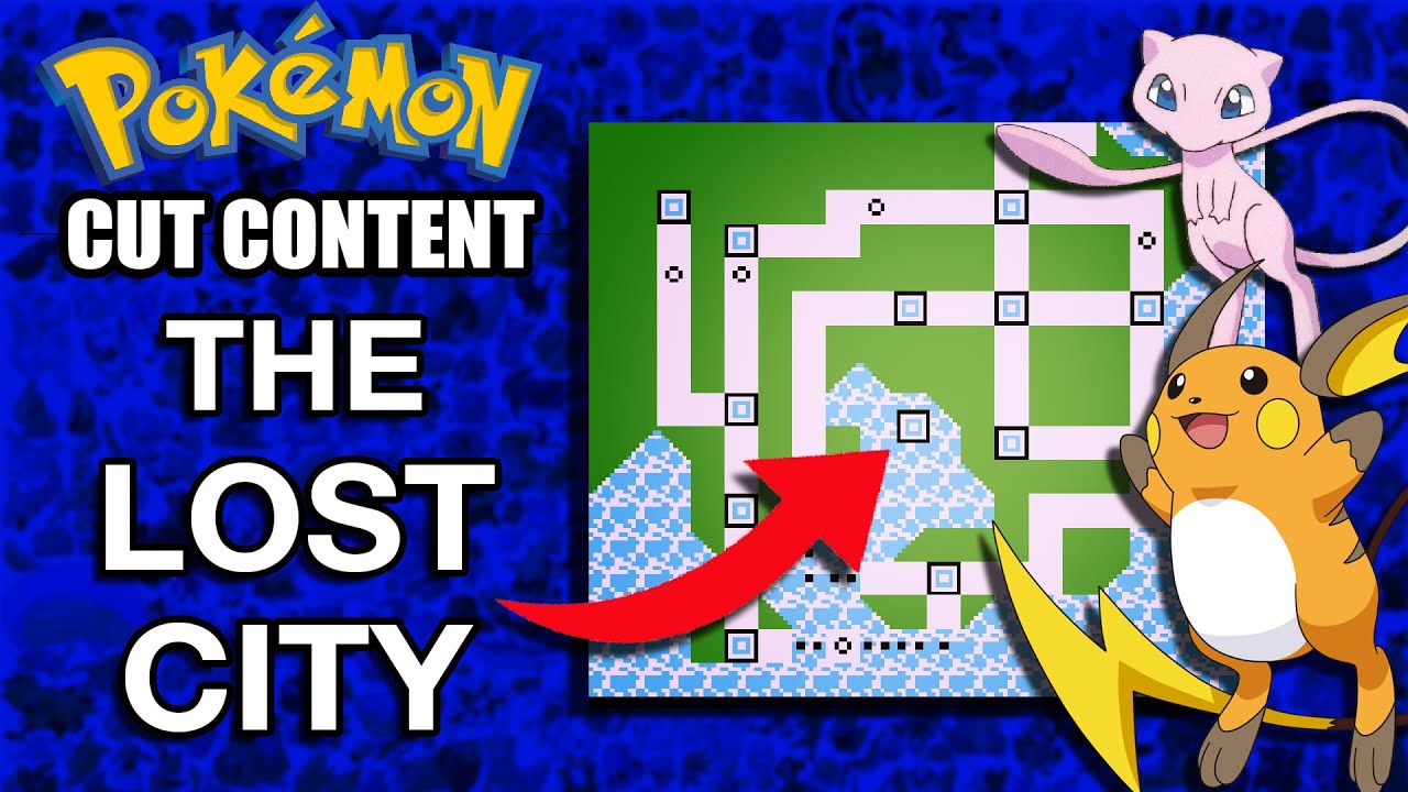 The Deleted City of Pokemon Red & Blue | Pokemon Cut Content