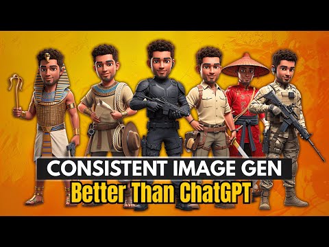 The EASIEST Way to Make Consistent AI Characters (No Paid Tools!)