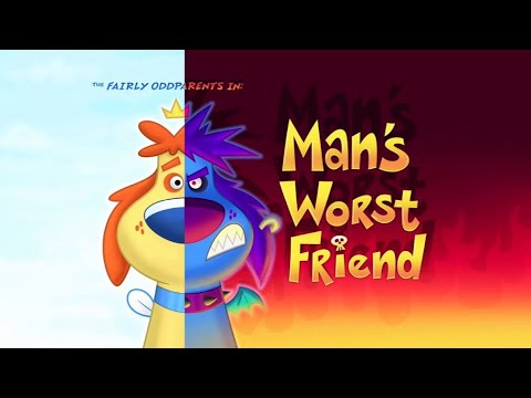 The Fairly OddParents Man’s Worst Friend title card