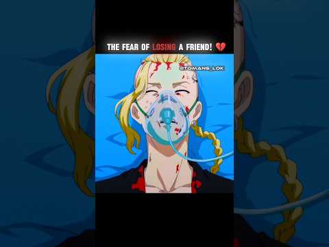 The fear of losing a friend! 💔 [ Tokyo Revengers ] #mikey #draken #tokyorevengersedit #anime
