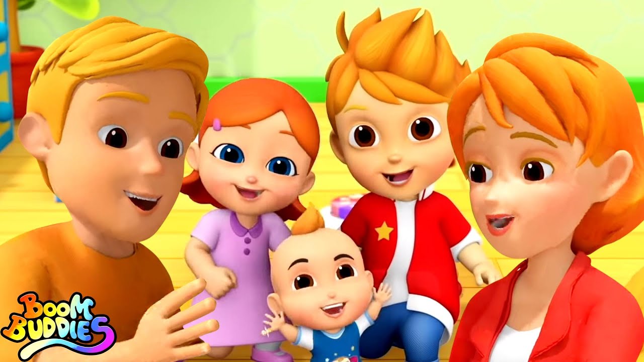 The Finger Family Song Nursery Rhymes By Boom Buddies