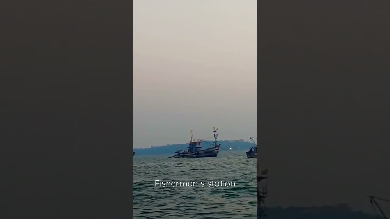 The fisherman's hub Goa. #goa #boats #fishing #goanews #dolphin s