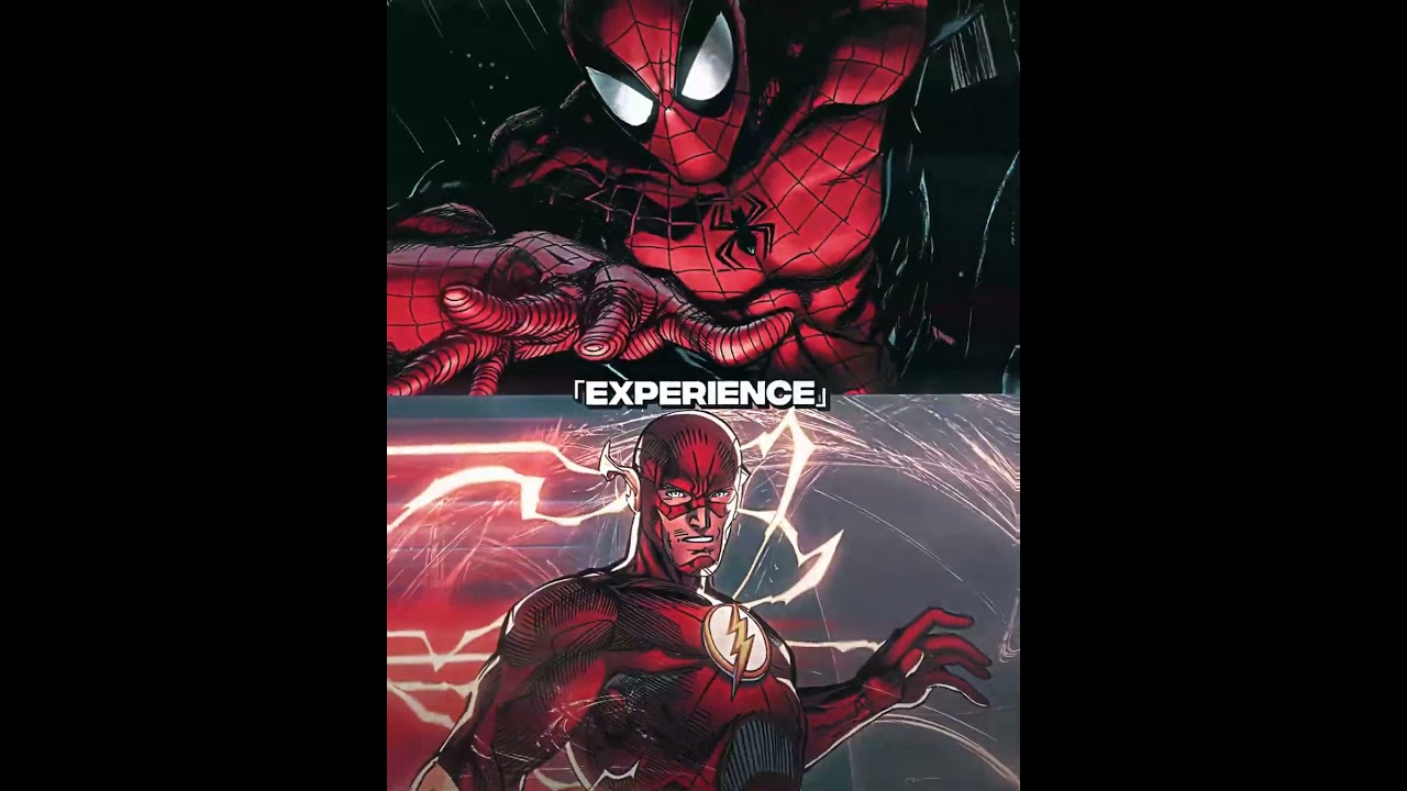 The Flash vs Spider Man (Comics) #shorts #marvel #dc #starwars