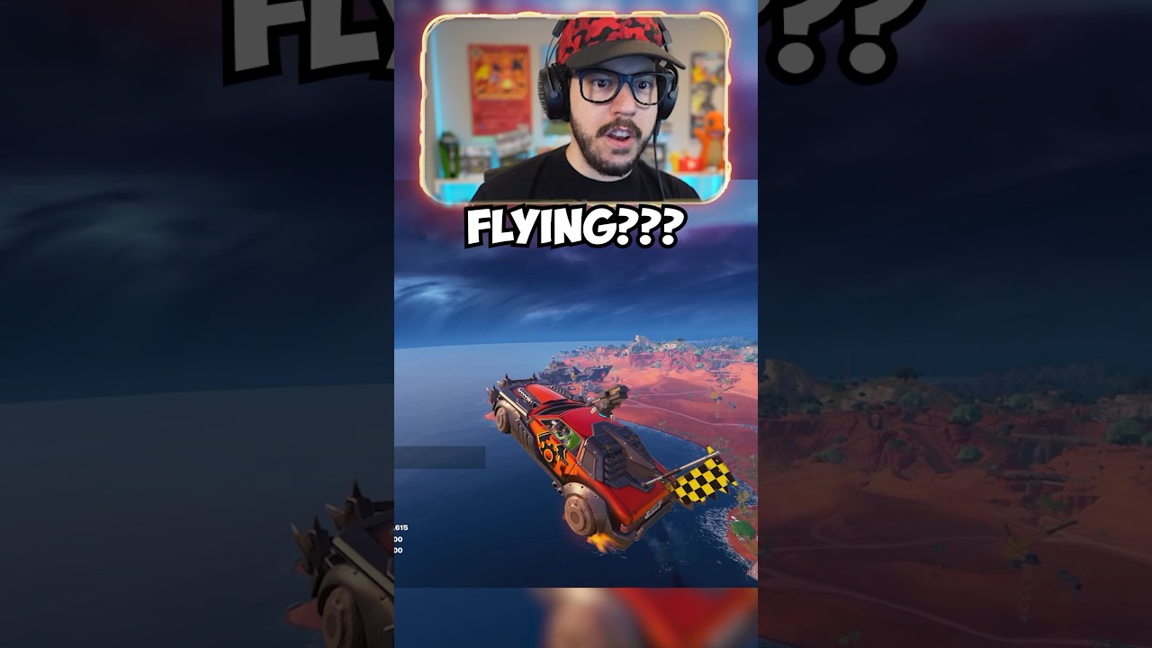 The FLYING CAR in Fortnite!