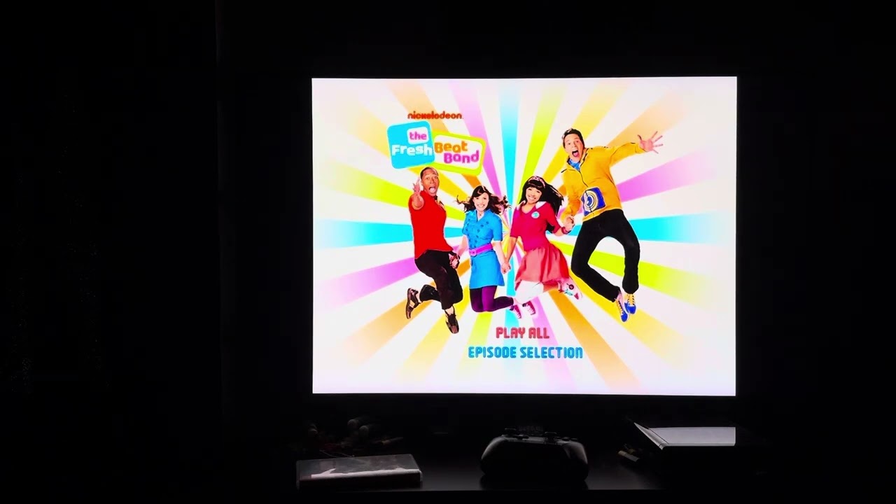 The fresh beat band 2011 DVD menu walk-through ￼