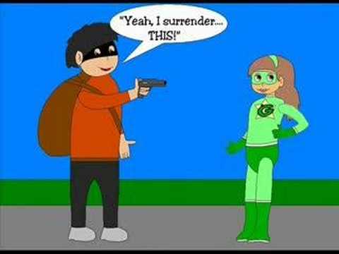 The Green Gobblette's First Mission
