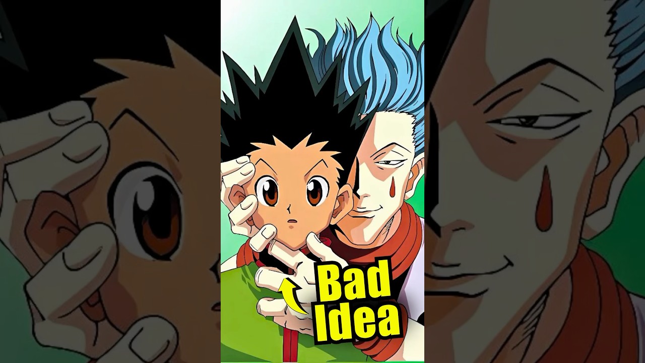 The Hunter Exam is WILD for Doing This 😨 #animeanxiety #hxh #hunterxhunter