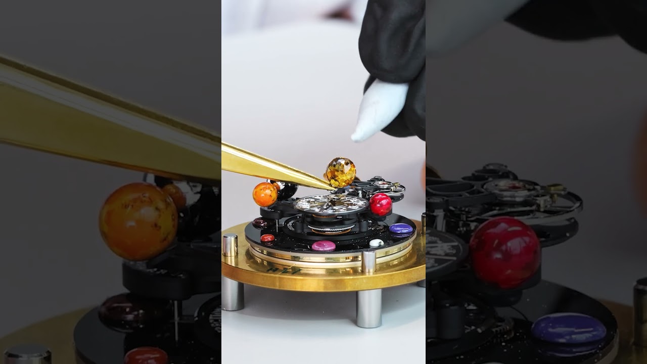 The Jacob & Co. Astronomia Solar Zodiac Black DLC Titanium