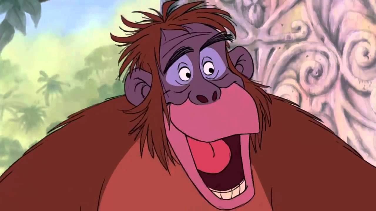 The Jungle Book  Mowgli meets King Louie HD