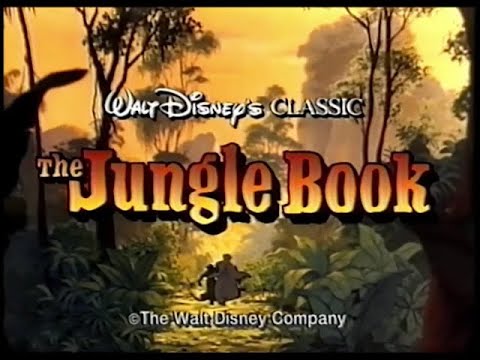 The Jungle Book VHS Trailer (UK, 1993)