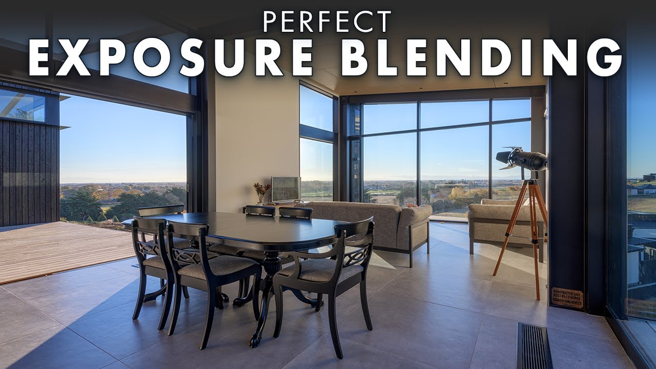 The KEY to Successful Exposure Blending For Stunning Interior Photography