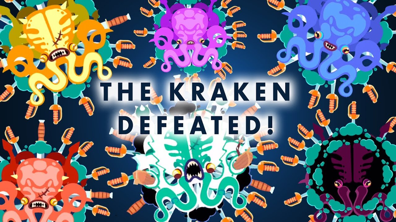 THE KRAKEN  - Knife Hit Pirate Challenges