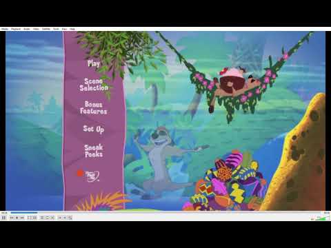 The Lion King 1½ DVD Menu