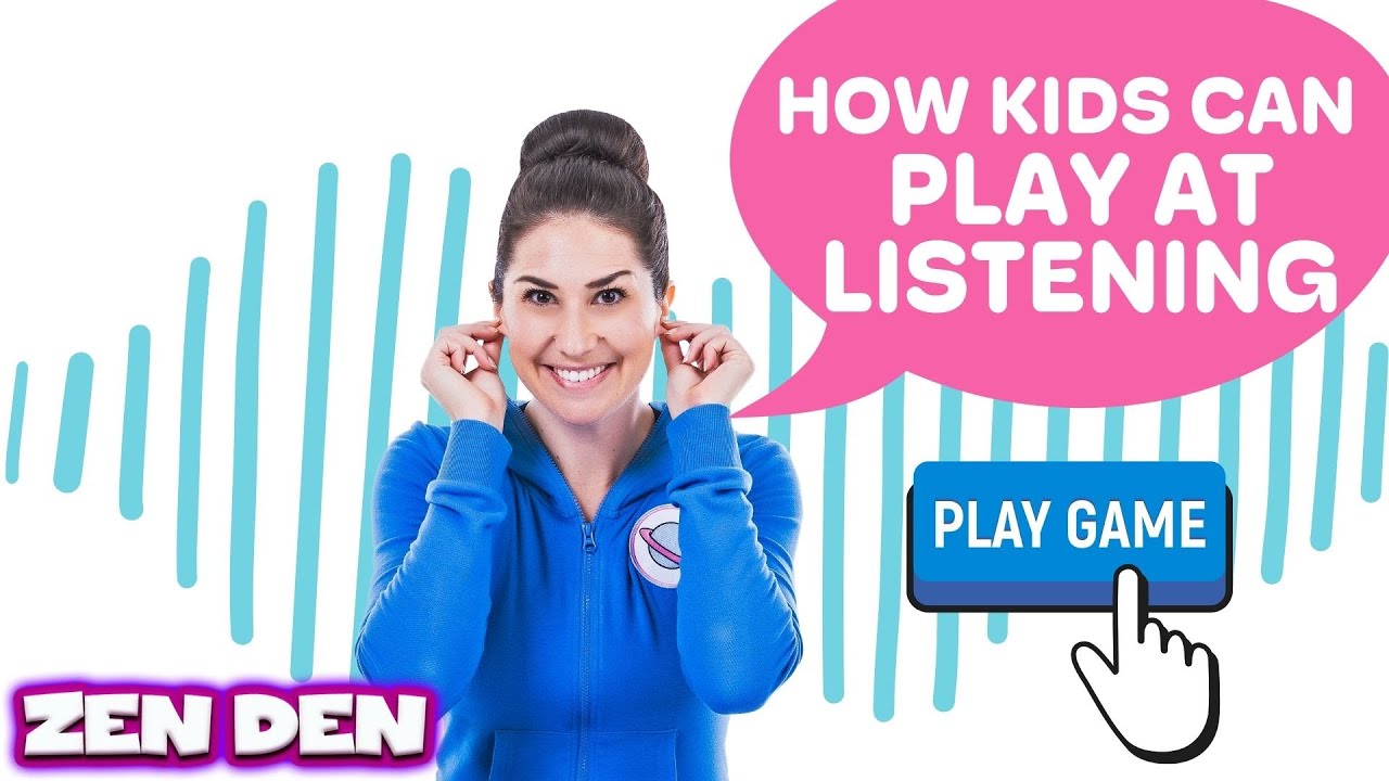 The Listening Game  | Cosmic Kids Zen Den - Mindfulness for kids
