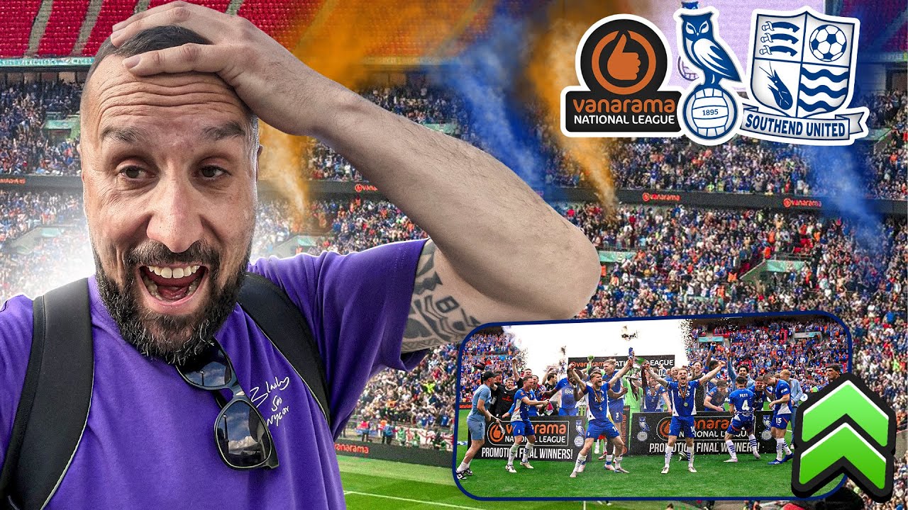 The Moment Oldham Athletic SECURED Promotion Back To The Football League!