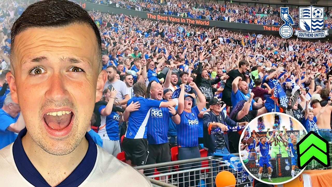 The Moment Oldham Secured PROMOTION to League Two!