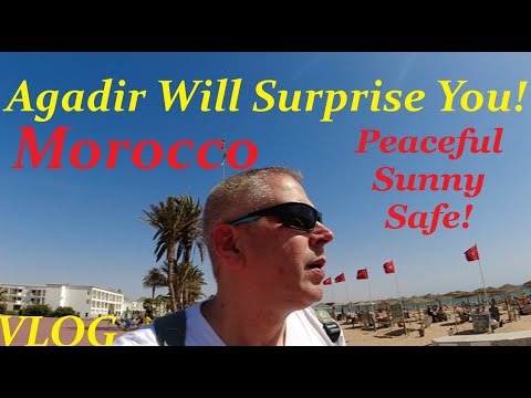 The Morocco the Media Doesn’t Show You: Agadir City & Beach 🇲🇦 VLOG أكادير