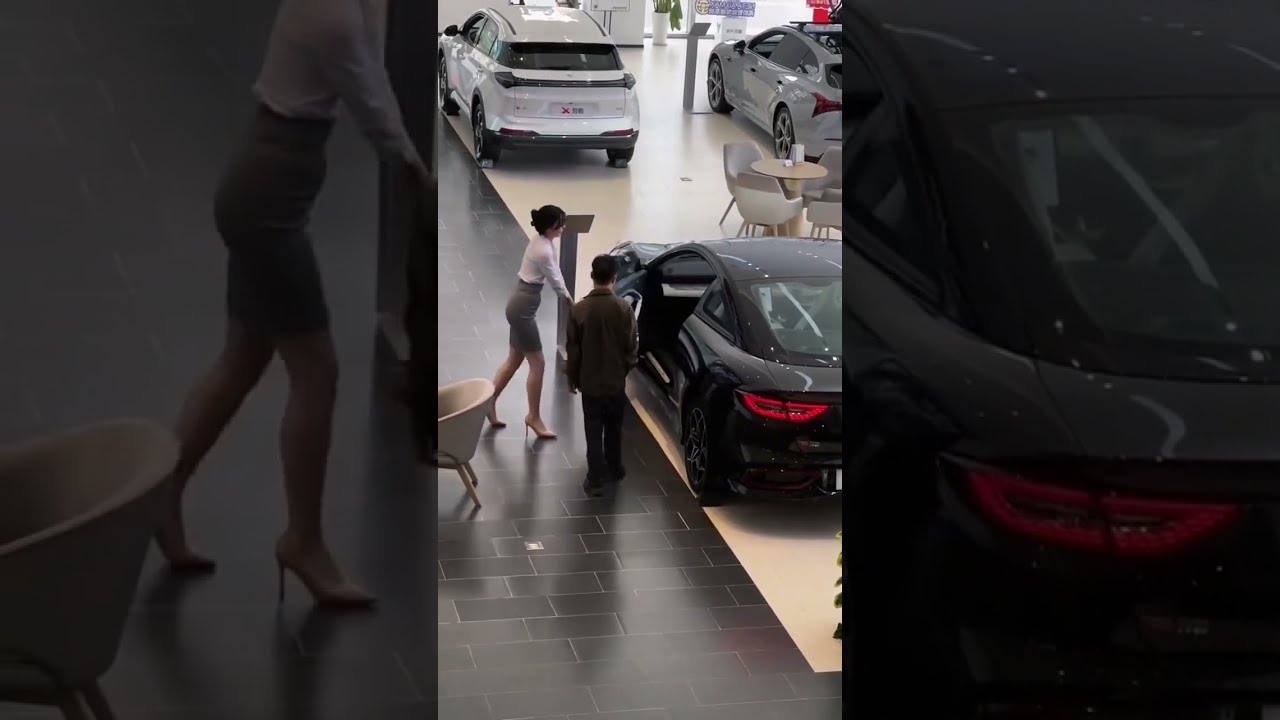 The most beautiful young woman✨🤩🥳 #car #luxury #shorts #mercedes #shorts #youtubeshorts