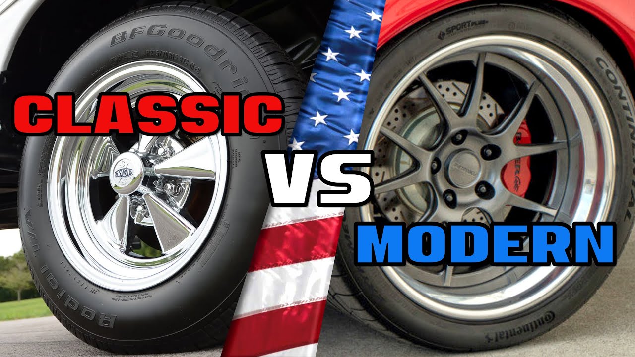 The Muscle Car Wheel and Tire Debate: Nostalgia vs Performance!