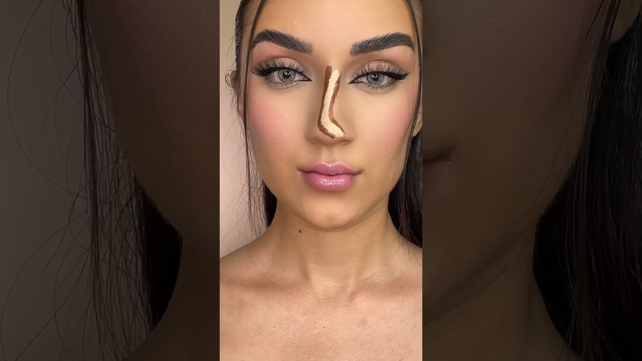 The power of nose contour😳👃