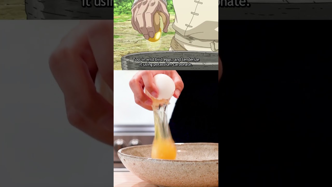 The REAL Dr. Stone Ramen!! #anime