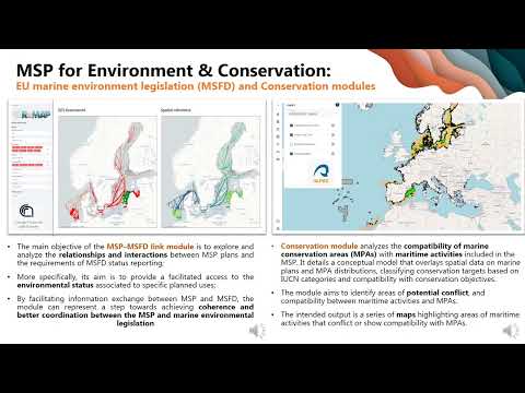 The ReMAP data tools: a technical framework to support the Maritime Spatial Planning process