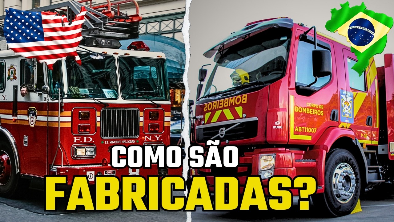 The Secret of Fire Trucks | How are they manufactured in Brazil and other countries?
