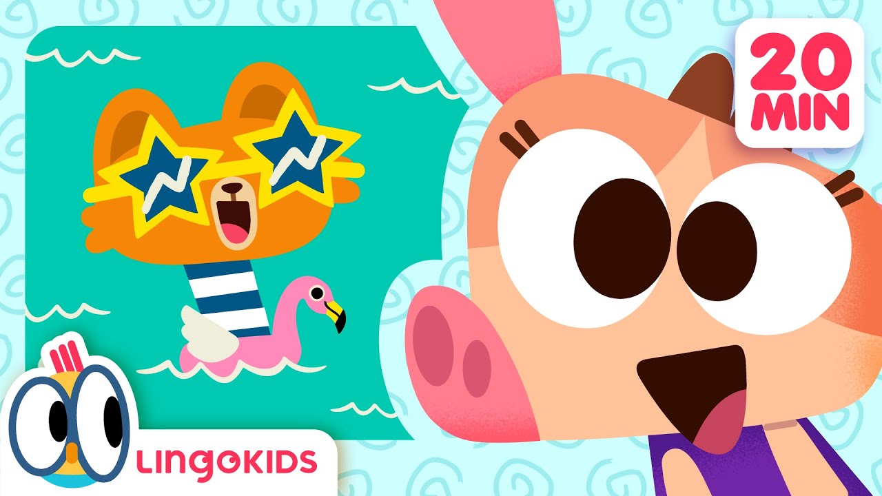 THE SHAPES 🟪🟡🔷+ More Episodes for Kids | Lingokids Podcast