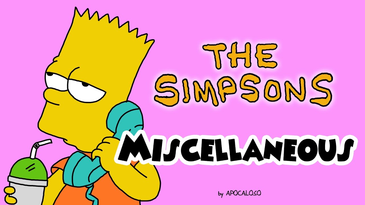 The Simpsons - Miscellaneous Commercial Compilation (1990 - 2016)