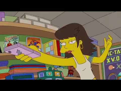 The Simpsons shauna vs comic book guy