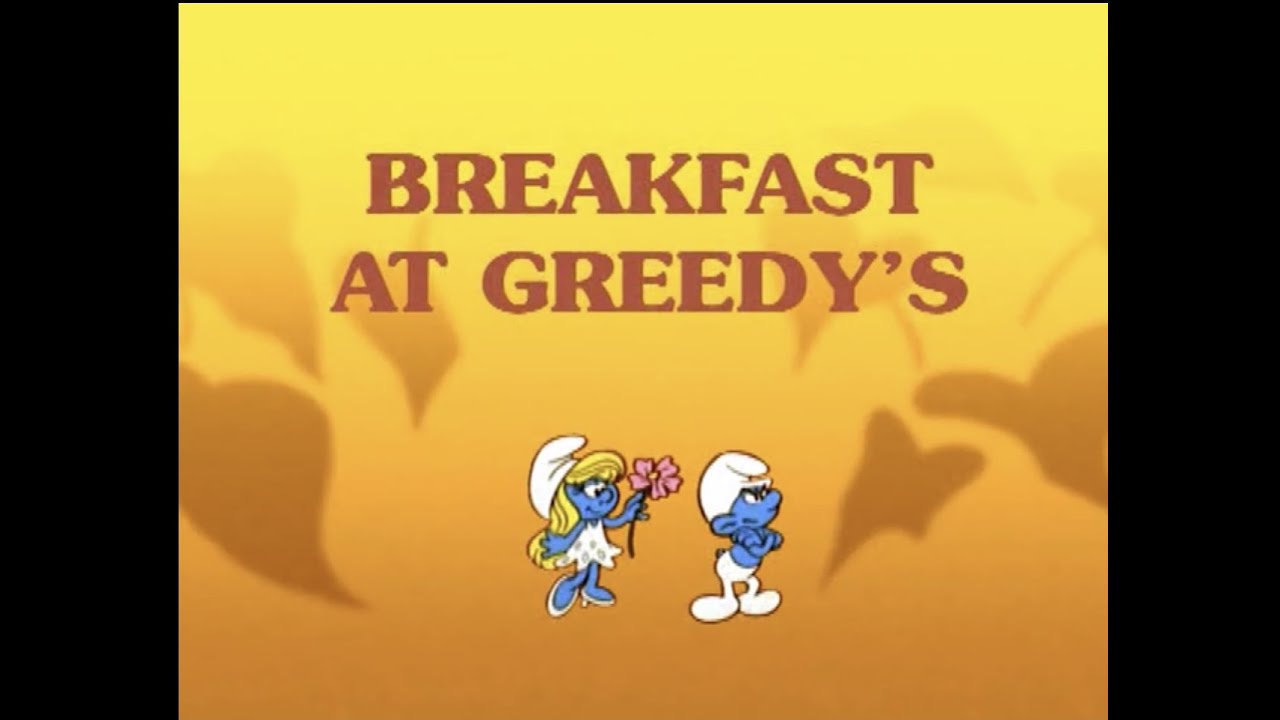 The Smurfs - Breakfast At Greedy's