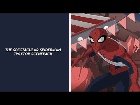 the spectacular spiderman twixtor scenepack