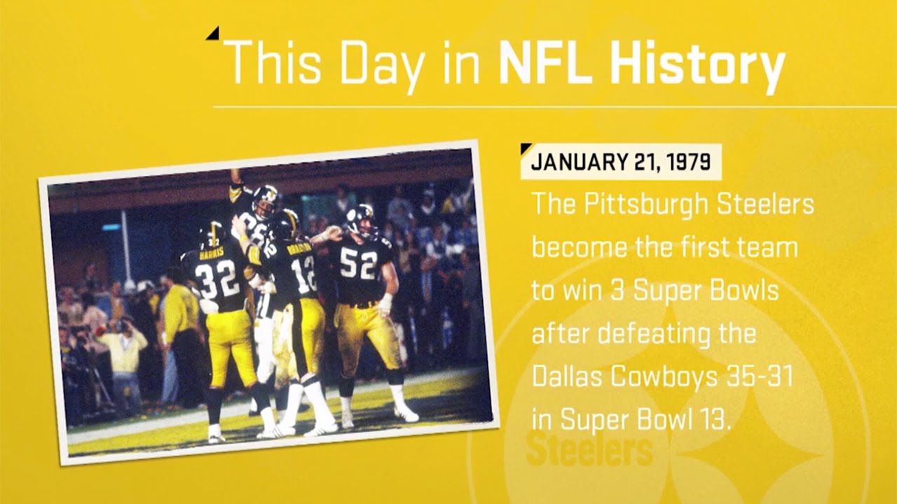 The Steelers Win 3rd Super Bowl | This Day In NFL History (1/21/1979) | NFL
