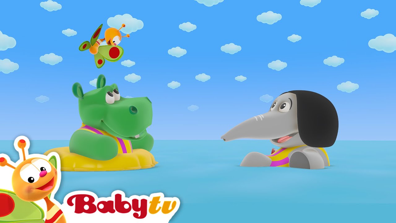 The Tiny Bunch | Beach 🏖️  | Kids Cartoons | Full Episode | Videos for Toddlers @BabyTV