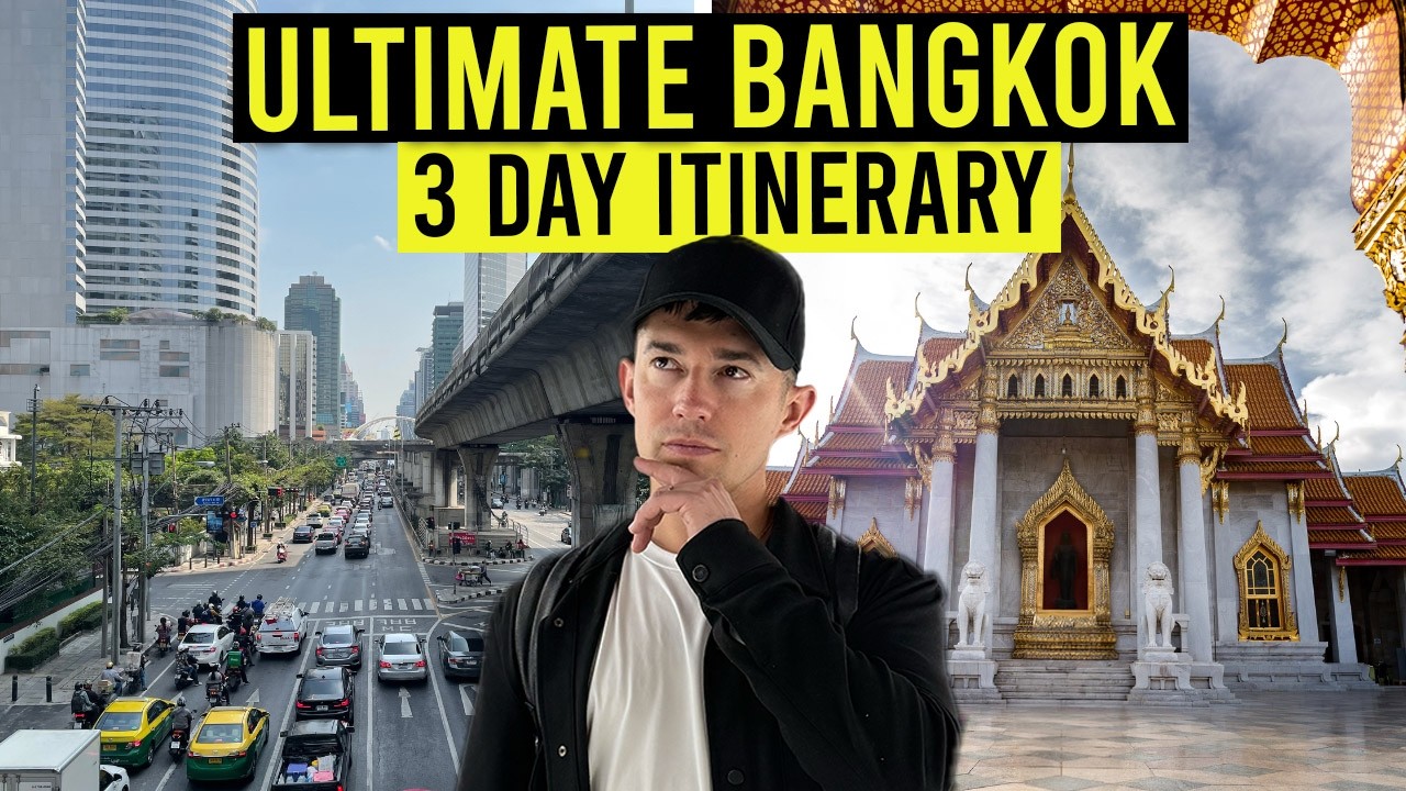 The Ultimate 3 Day BANGKOK Itinerary | Thailand Travel Guide (2025) 🇹🇭