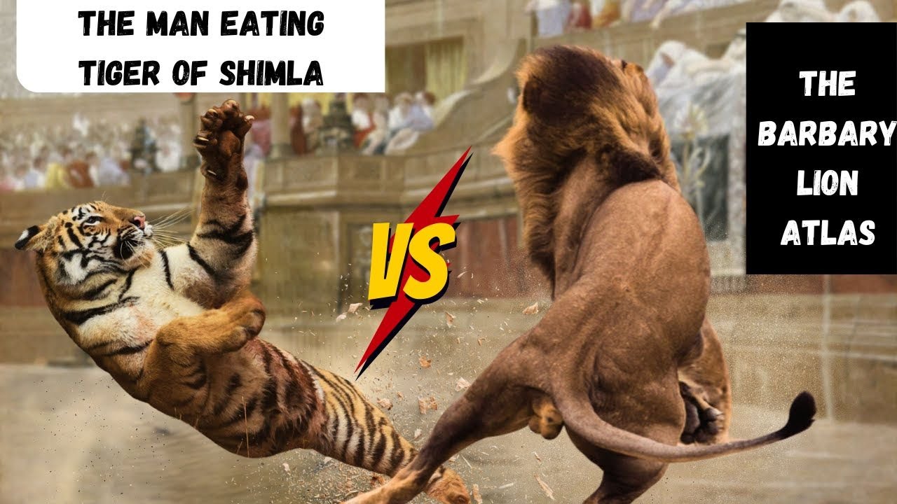 The Ultimate Duel : The Barbary Lion vs. Bengal Tiger Showdown