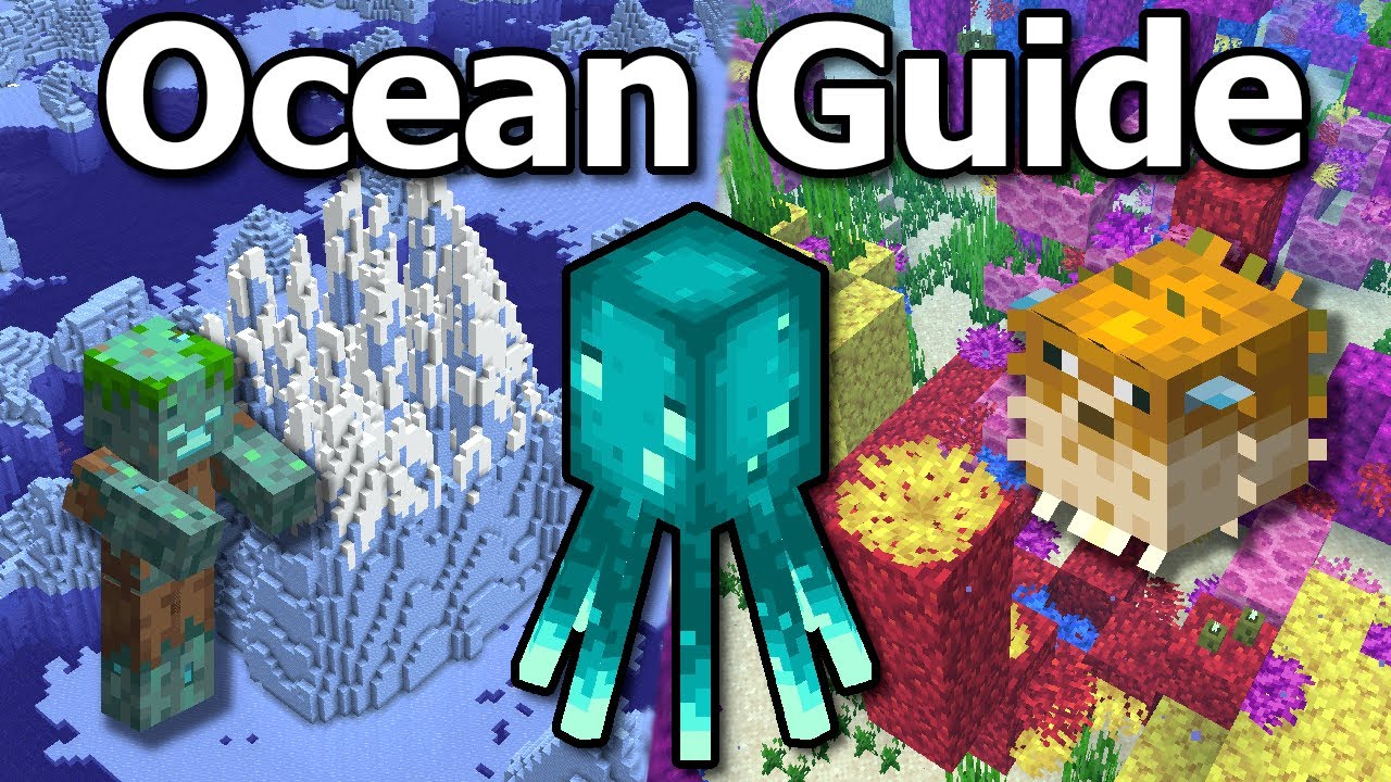 The Ultimate Minecraft 1.21 Ocean Guide | Coral, Icebergs, Water Caves