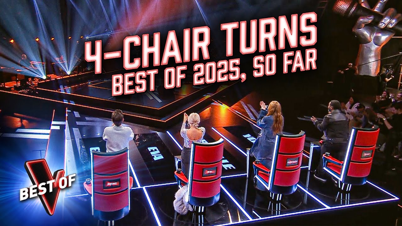 The Very Best 4-CHAIR TURNS of The Voice 2025 So Far