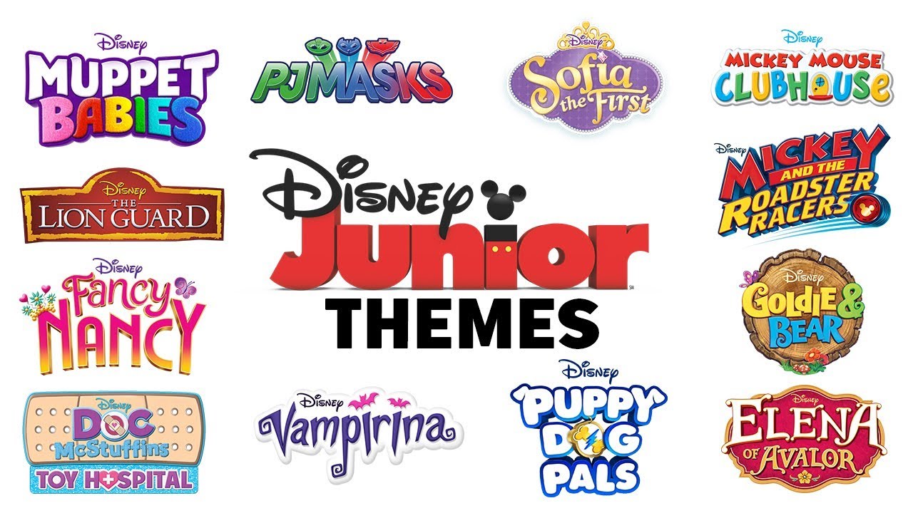 Theme Songs! Compilation | @disneyjr