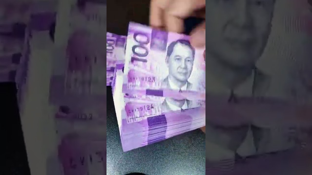 The Philippine one hundred-peso note.