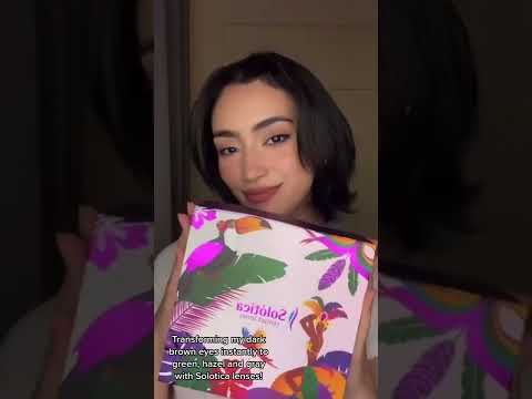 These Colored Contacts Can Cover Your Dark Brown Eyes