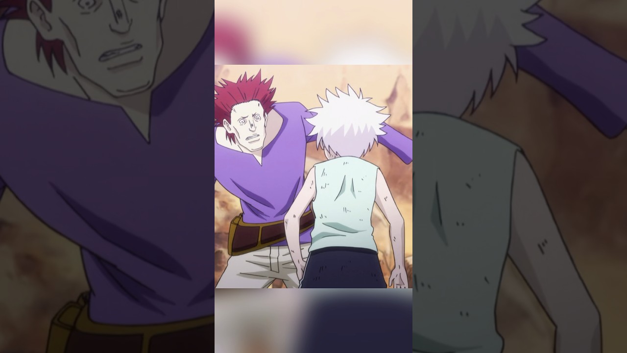 They're got stronger because of him😲 #anime #hunterxhunter