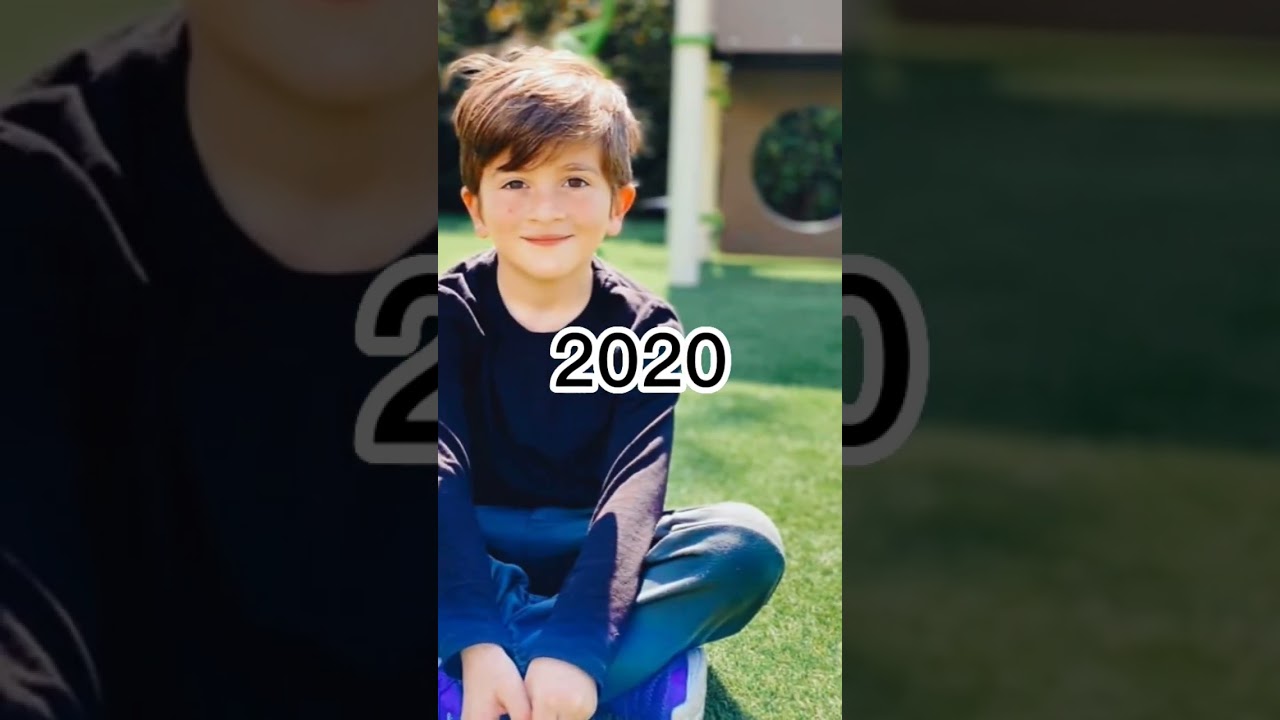 Thiago Messi Evolution Over The Time (2016-2022)🥲 #shorts #football #thiagomessi