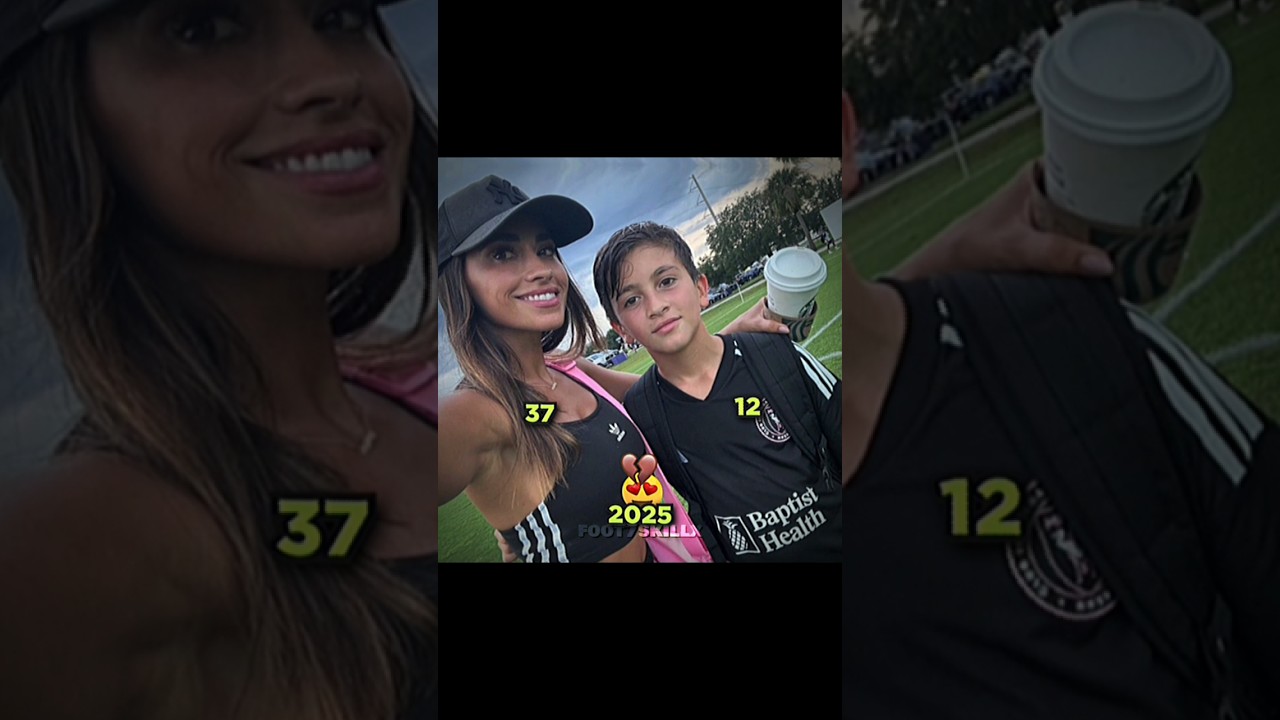 Thiago Messi X Ronaldo Jr X Mom 🤩 #shorts #viral #funny #trending #football
