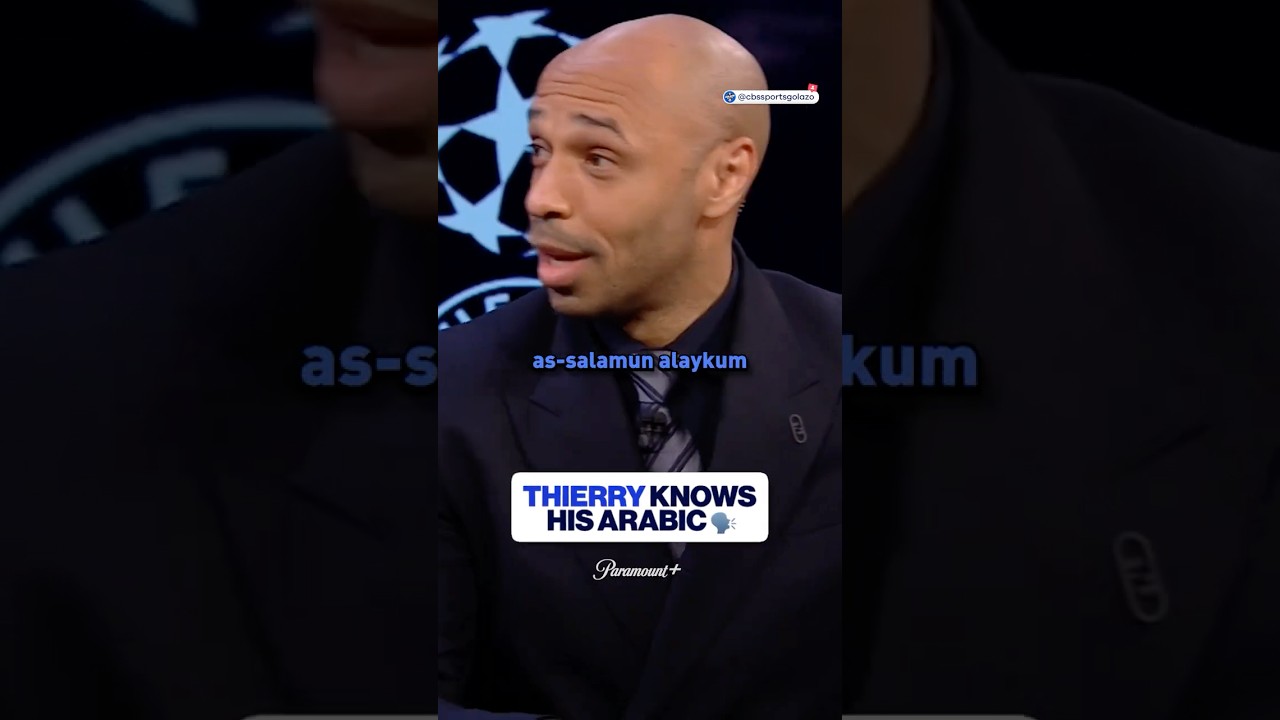 Thierry Can Speak Arabic?🤯| UCL Today | CBS Sports Golazo