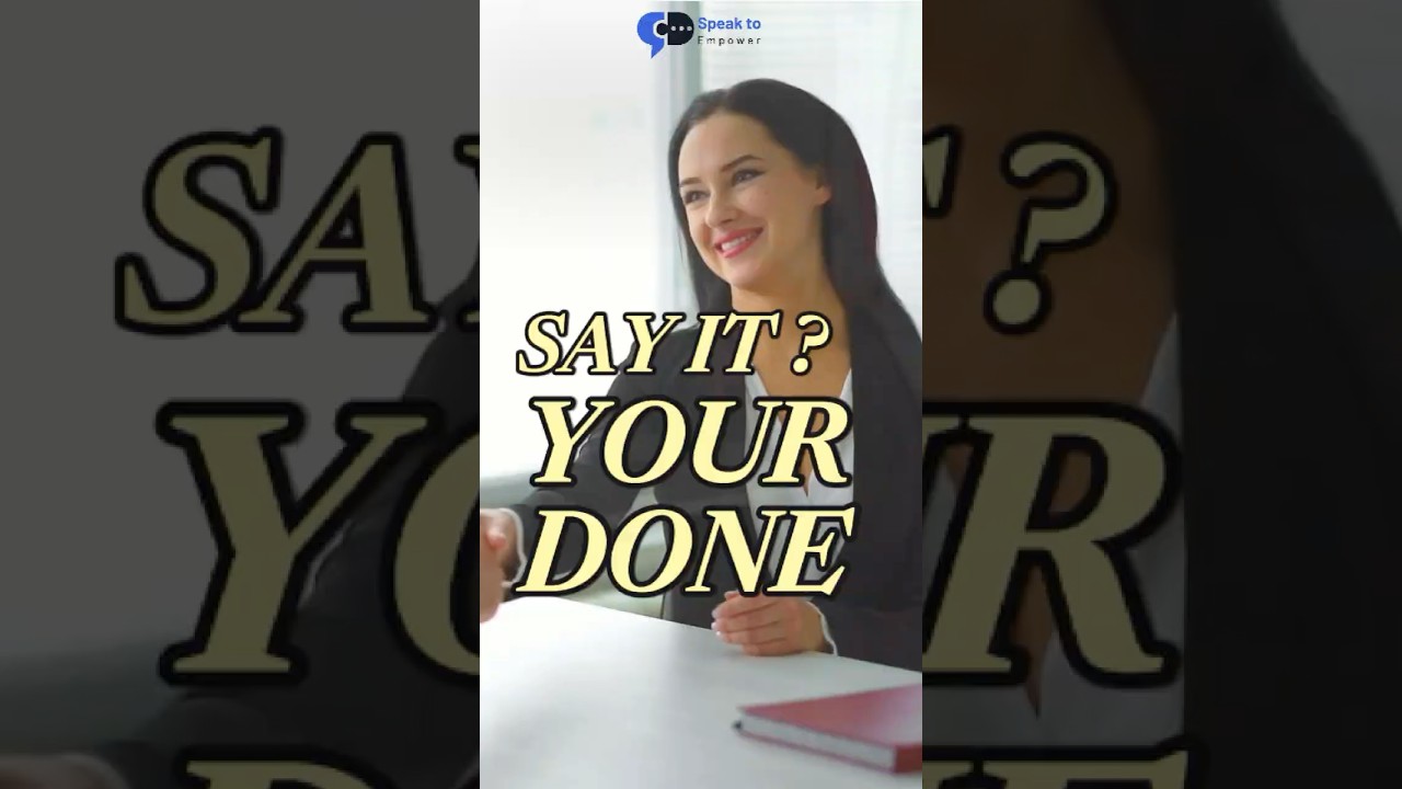 This Answer Ends Interviews Fast