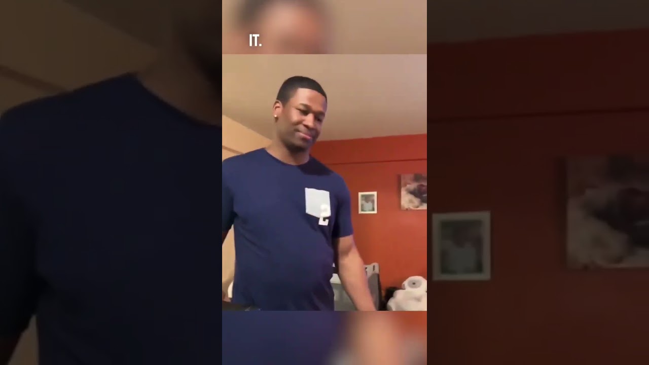 This baby started crying after his dad got a haircut 😂