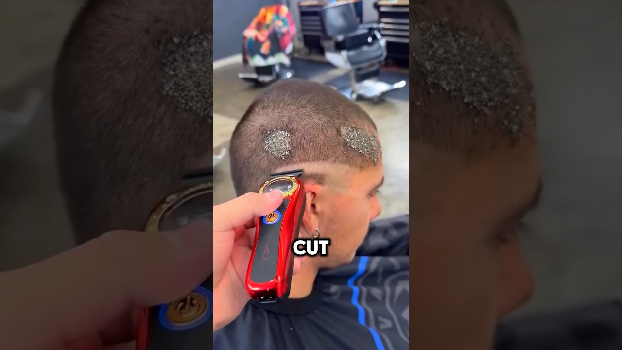 This Barber is a Hero 😨